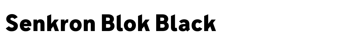 Senkron Blok Black image